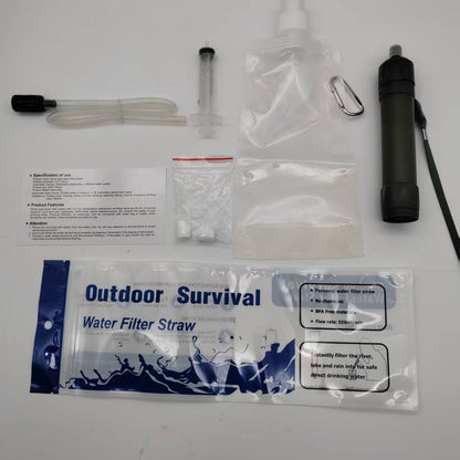 Water Filter Straw for Outdoor Drinking