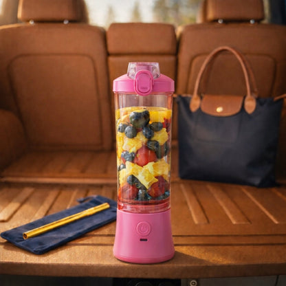 Portable Smoothie Blender Cup | Best Personal Rechargeable USB Juicer Bottle