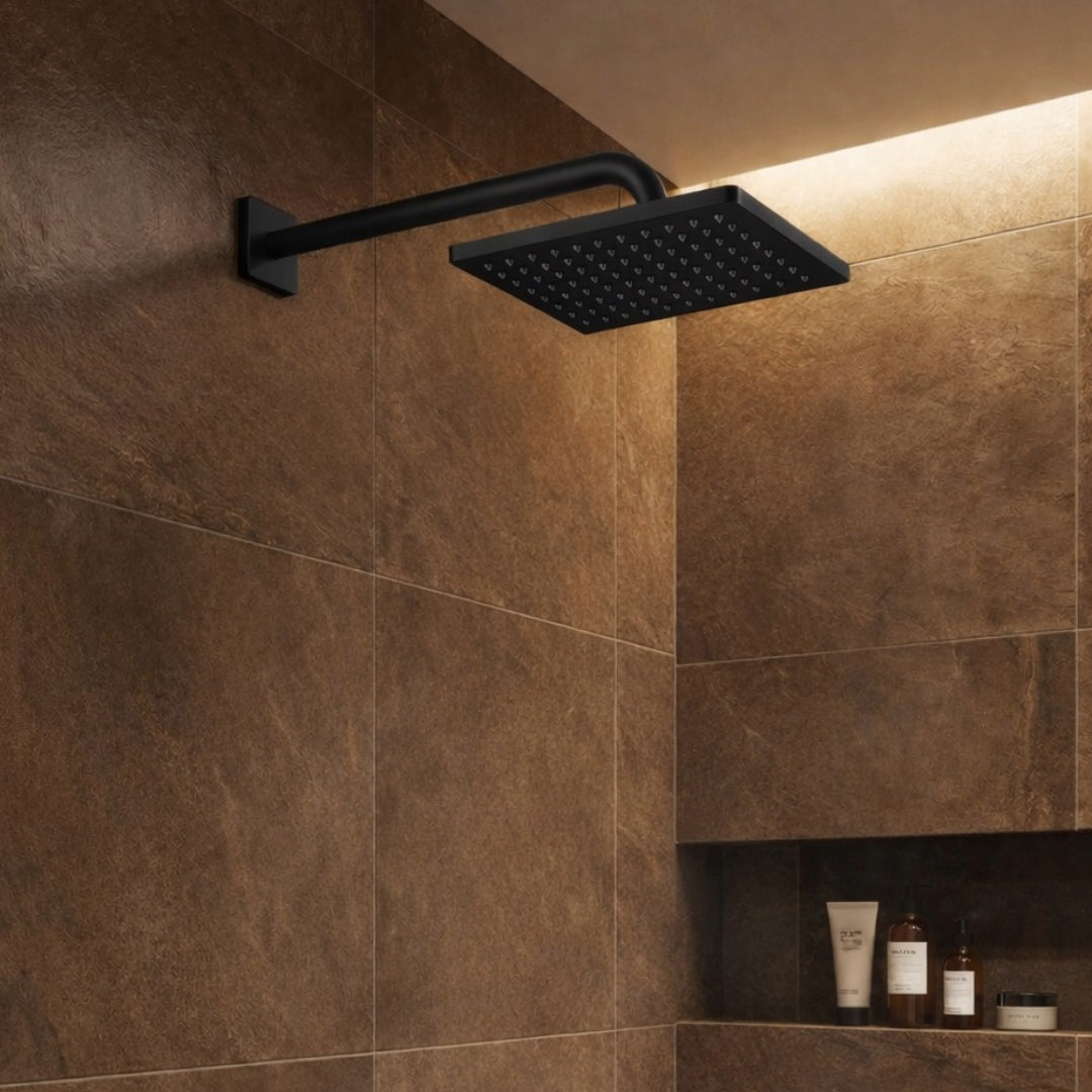 HydraCircle: Rain Shower Head | High-Pressure Wide Rainfall Stream Showerhead