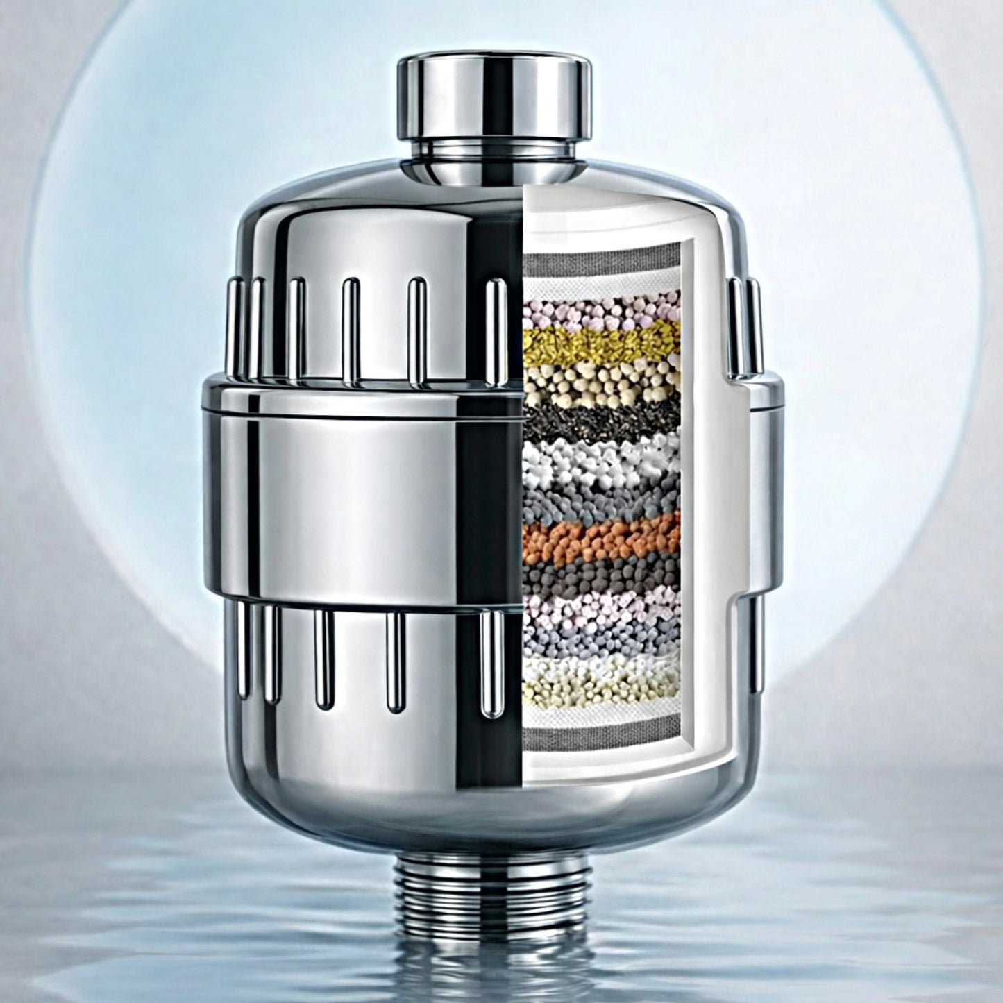 HydraCircle Hard Water Shower Filter For Shower Head