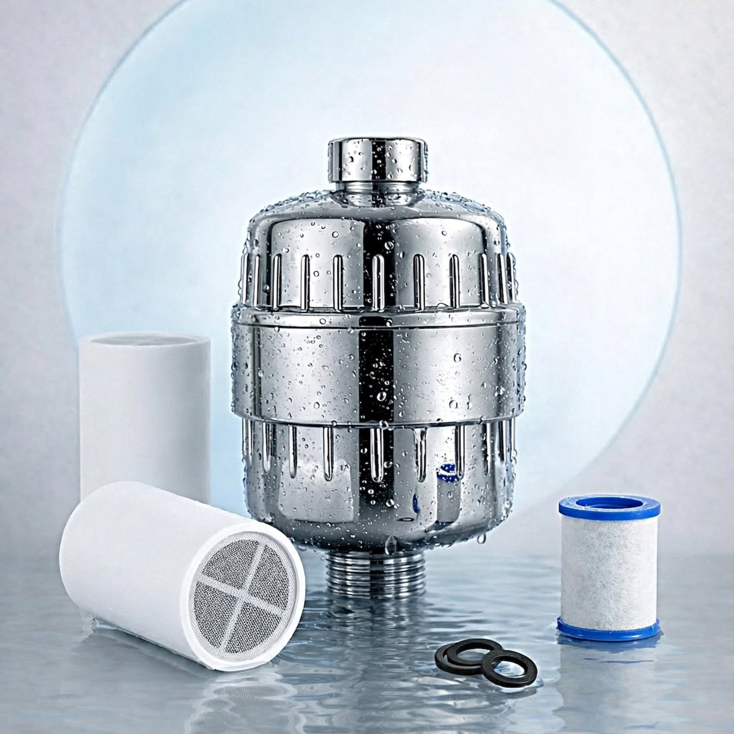 HydraCircle Hard Water Shower Filter For Shower Head